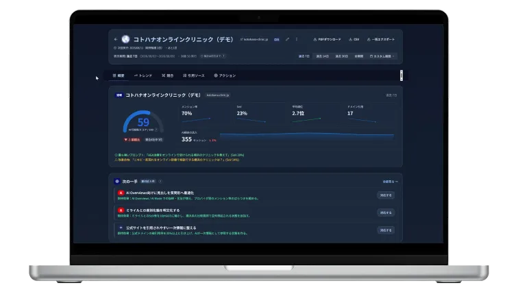 MayuiのLLMOモニタリングツール